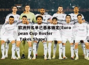 欧洲杯名单已基本确定(European Cup Roster Takes Shape)